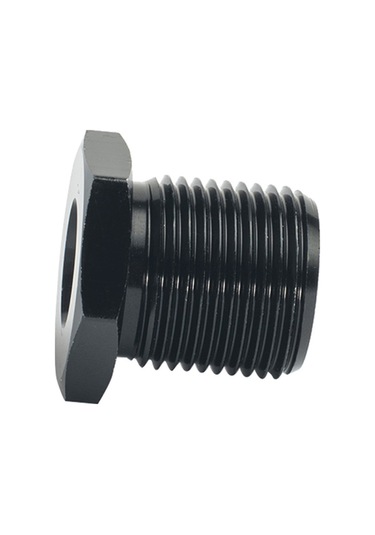 Tenfowee Araç Yağ Filtresi Adaptörü: 1/2-28 İç Dişli, 3/4-16 Dış Dişli, Alüminyum Alaşım, Siyah Renk