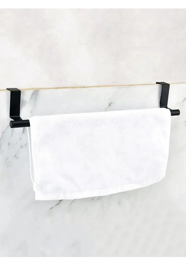 Kastly Kapı İçin Havlu Askı Düzenleyici Mutfak Rafı 151854301 Siyah