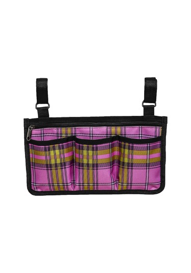 Suntek Kol Dayama Yürüteç Çantası Kırmızı-ekose