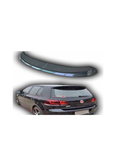 Volkswagen Golf 6 Mk6 Ps Style 2003-2009 Piano Black Spoiler