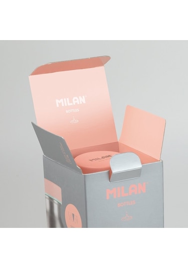 Milan 643020SL Paslanmaz Termos Matara Silver Gümüş 591 ML