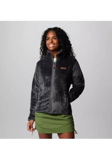 Columbia Al1086 Fire Side Iı Sherpa Fz Kadın Polar Ceket 1819791011 Siyah