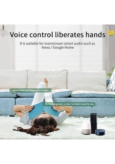 Yulong Reedark Akıllı Perde Kontrol Modülü - Wifi/zigbee, Sesli