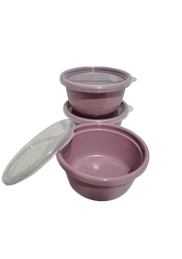 Tick Tock Hava Sızdırmaz Saklama Kabı Pudra 3'lü Set 3 x 250 ML Pudra