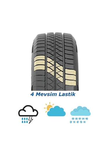 Starmaxx 215/75 R16C 116/114R 10Pr A/S Vanmaxx Dört Mevsim Lastiği 2025
