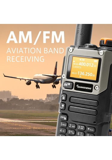 Jokmae Quansheng Uv-k58 Çift Yönlü Radyo, Uhf/vhf Am/fm, 200 Kanal, 4w Güç, Type-c, Uzun Menzil İletişim, Dış Mekan/iş Kullanım