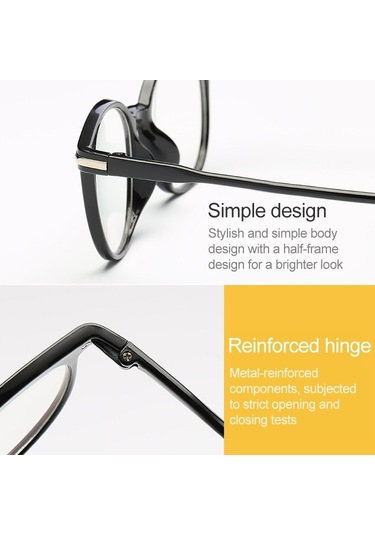 Mavi Anti-radyasyon Anti- Bilgisayar Oyun Koruma Gözlük Siyah