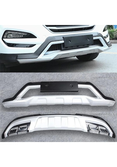 Hyundai Tucson Ön-arka Tampon Koruması 2015-2018 Model 1