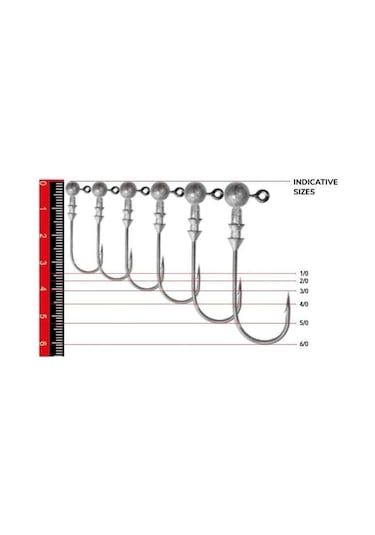 Nomura Nm90007030 Round Jig Head 3lü Paket İğne30no 7gr