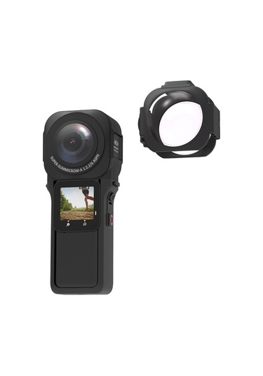 Insta360 One Rs 1 İnç 360 Baskısı İçin Puluz Lens Koruma Koruyucu Kapak