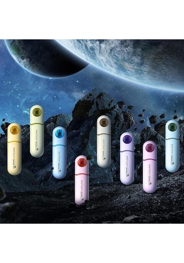 Writech Astronot Fosforlu Kalem Seti Neon Renkler 4'lü Set - W-8154/4set Çok Renkli