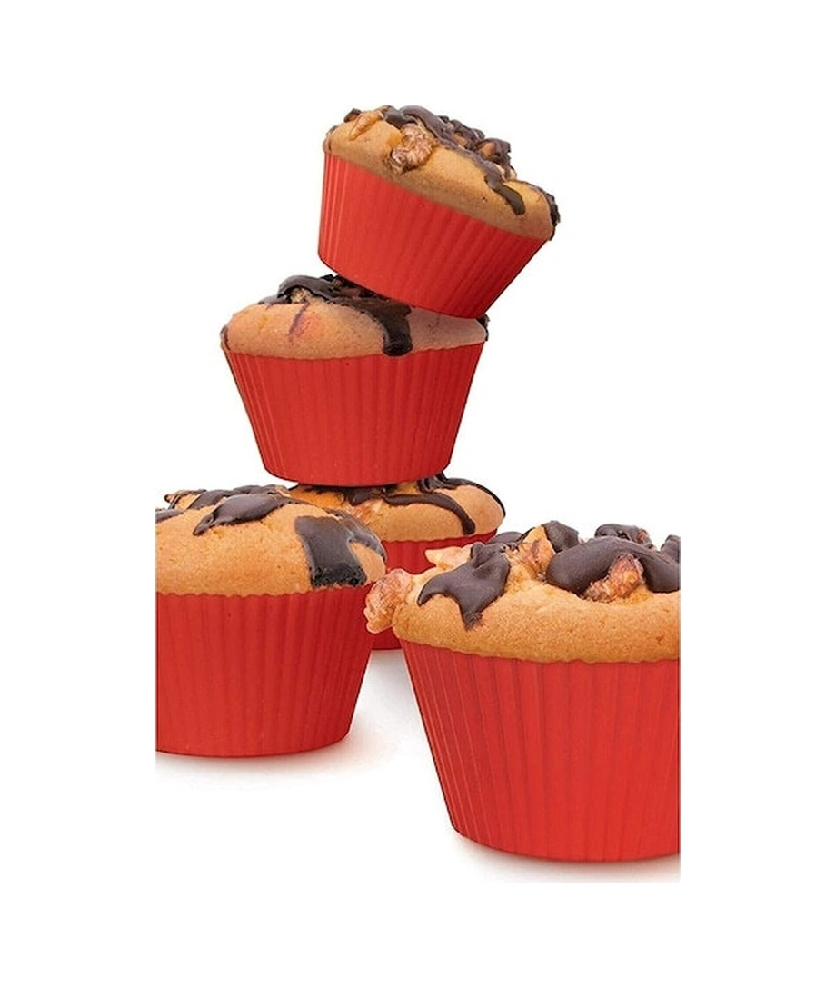 Dofolink 8 İnç Fritöz Aksesuar Seti: Kare Fırın Sepeti, Kek Kova Ve 9 Bardak - Demir Malzeme