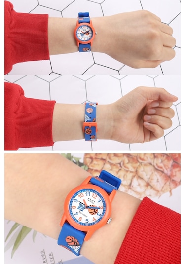 Q&Q QCG2211 Su Geçirmez Rakamlı Erkek Çocuk Kol Saati