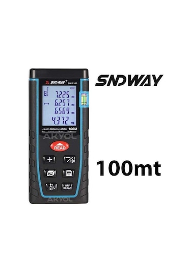 Sndway Sw-t100 Lazermetre 100 Metre Ölçüm
