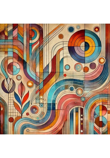 İskandinav Soyut Tablo Set Çerçevesiz 50x50cm Pvc Tablo 4'lü Set 022 Her Bir Tablo 50x50cm Büyüklüğündedir.