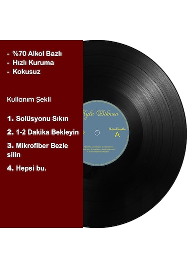 Plak Temizleme Solüsyonu 500 Ml Pikap Temizleme Solüsyonu