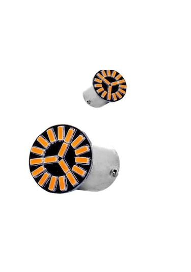 Point Tek Duy 1156 18 Led Ampul Turuncu Sinyal Ampulü Geri Vites Stop Ampulü