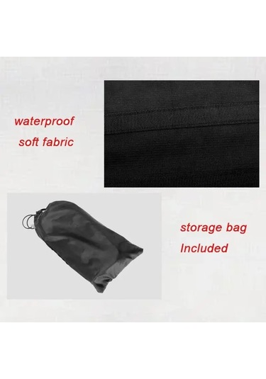 Ambition Taşınabilir Katlanabilir Sandalye Açık Mini Kamp Plaj Siyah