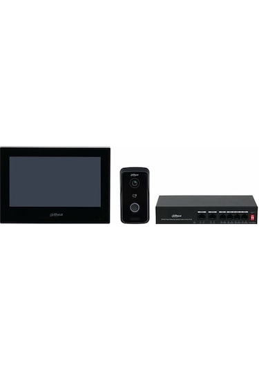 Dahua Ktp03 7" İnç Tft Lcd Dokunmatik Ekran İki Yönlü Mikrofon Vi
