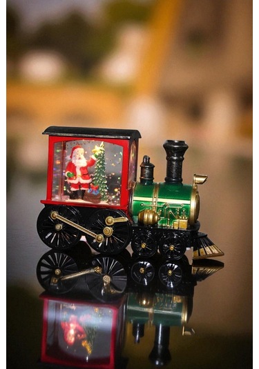 Tren Yılbaşı Kar Küresi