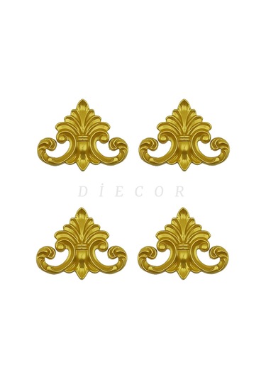 Diecor Dekoratif Polimer Mobilya, Duvar Ve Tavan Motifi Gold 12 Cm Model:xa51