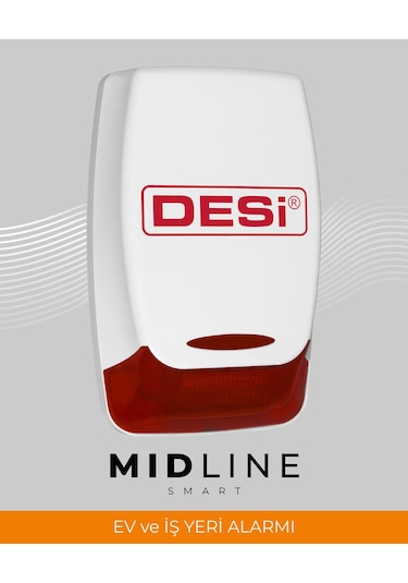 Desi Midline Smart Plus Akıllı Alarm Sistemi Wifi-bluetooth-uygu