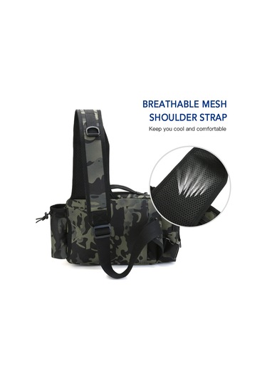 Çok Fonksiyonlu Olta Takımı Çanta Açık Suya Dayanıklı-renk G