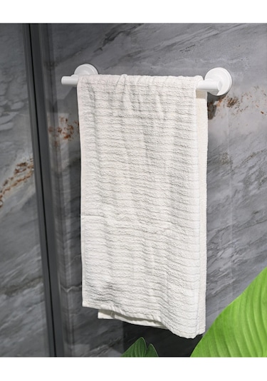 Tecno White Havluluk, Uzun, 51 Cm - Mat Beyaz Mat Beyaz