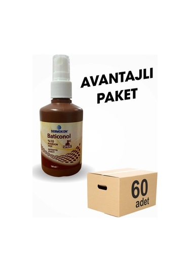 Dermosept Sprey Batikon 100ml - 60 Adet