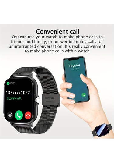 Geeroyoo JZR-GY Ve Kalp Atışı Spor Takipçi Çift Bantlı Telefon Sağlık İzleme Pembe Akıllı Saat (İthalatçı Garantili)