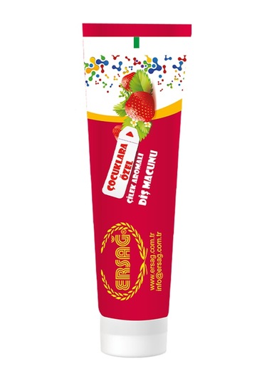 Ersağ Çilek Aromalı Çocuk Diş Macunu 75 ML