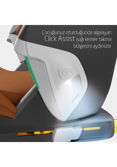 MaxiCosi Kore Pro Işık Sensörlü Adac'Lı Isofixli ISize 15-36 Kg Çocuk Oto Koltuğu Authentic Cognac