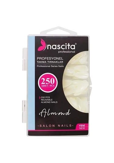 Nascita 172 Almond Kutulu Takma Tırnak 250'li