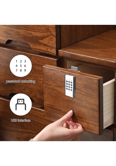 Jokmae Dokunmatik Şifreli Dolap Kilidi - Gardırop/ayakkabılık, 4xaaa Pil