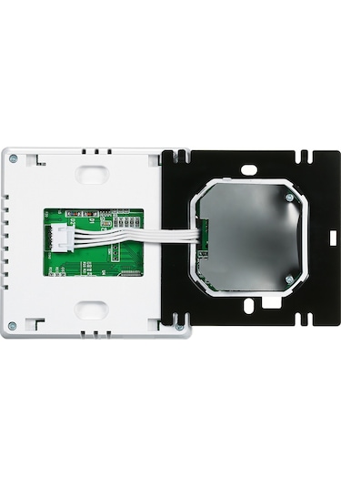 Geeroyoo Ev Okul Ofis Otel İçin 16a Dokunmatik Ekranlı 7 Gün Programlanabilir Elektrikli Isıtıcı Termostati - Turuncu Arka Işık Beyaz Tuş