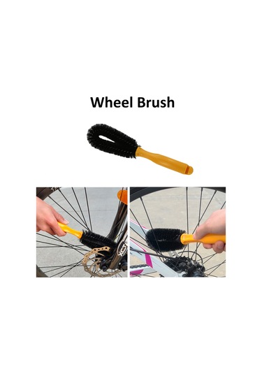 Monyee Sahoo Bisiklet Temizleme Seti 10 Parça: Zincir Temizleyici, Lastik Fırçası, Eldiven Ve Diğer Aletlerle Tüm Bisiklet Tipleri İçin Kaliteli Bakım Çok Renkli