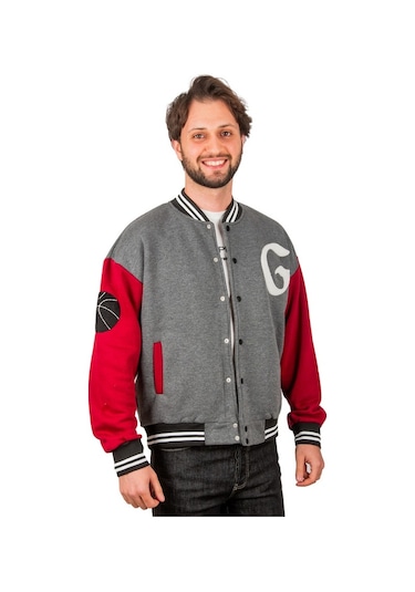 Deepsea Erkek Antrasit - Kırmızı Çıtçıtlı Kolej Mont 2304761 Antrasit - Kırmızı Deepsea Erkek Antrasit - Kırmızı Çıtçıtlı Kolej Mont 2304761 Antrasit - Kırmızı