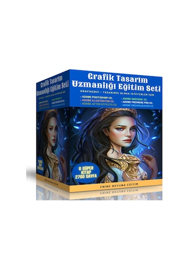 Grafik Tasarım Uzmanlık Eğitim Seti 6 Kitap