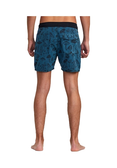 Rvca Rvca Mushy Trunk Erkek Mavi Boardshort Bqh0 Mavi