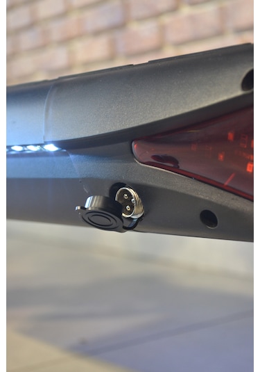 Citycoco Mx - T10 Çift Motor Katlanabilir Elektrikli Scooter 1600W Siyah