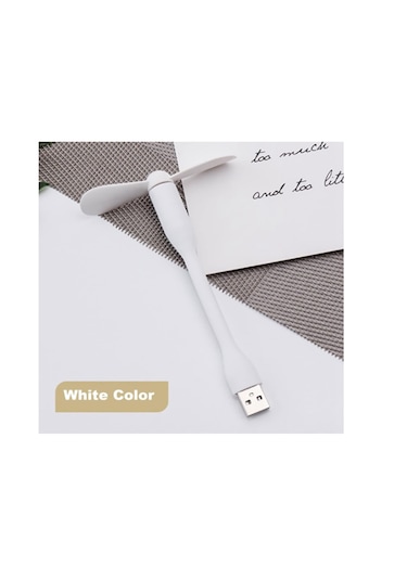 Esnek Usb Mini Fan Pervane, Küçük Vantilatör, Serinletici, El Fan