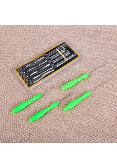 Didadodo 4 Adet Kaymaz Saplı Yem İğnesi Balıkçılık Ekipmanı Seti