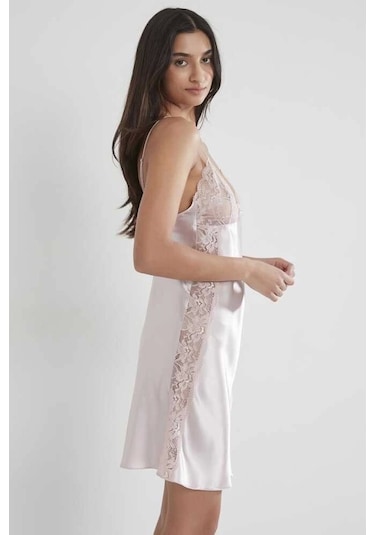 Pierre Cardin 624 Kısa Saten Gecelik 001
