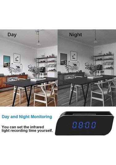 Dijital Saat Görünümlü Video Kamera+hafıza Kartı Dahildir-134048