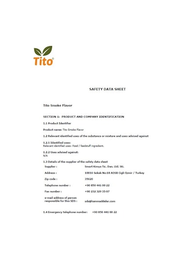 Tito Tütsü Aroması 1 L