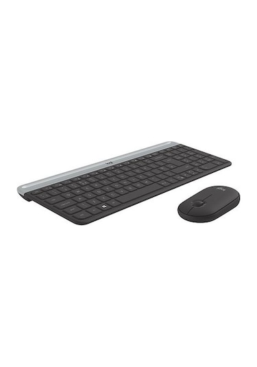 Logıtech Mk470 Klavye+ Mouse Kablosuz Siyah 920-009435