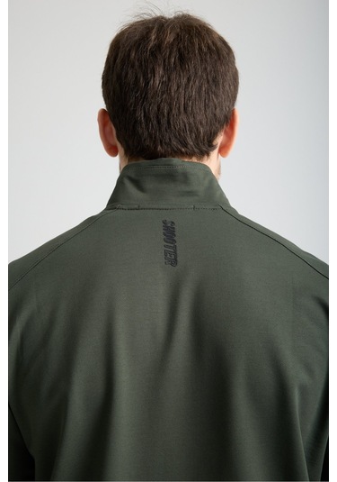 Shooter Sportswear Elit Class Füme Erkek Eşofman Takımı Mevsimlik Kapüşonlu Manşetli Rahat Kalıp Haki