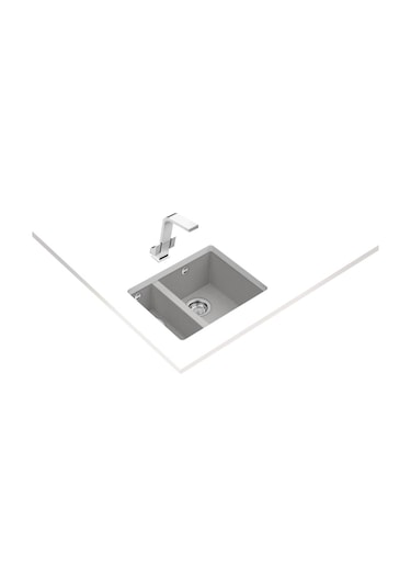 Teka Square 560 Tg Tezgah Altı Gri Granit Eviye