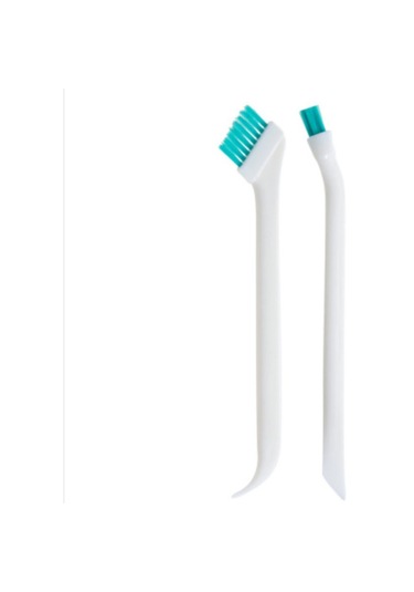 Yeni Moda Biberon Fırçası Fırça Kafası Temizleme Süngeri Bardak Fırça Seti - Beyaz