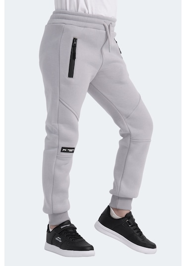 Slazenger Lamya 2 Li Set Unisex Çocuk Siyah -taş Gri Eşofman Altı Siyah -taş Gri